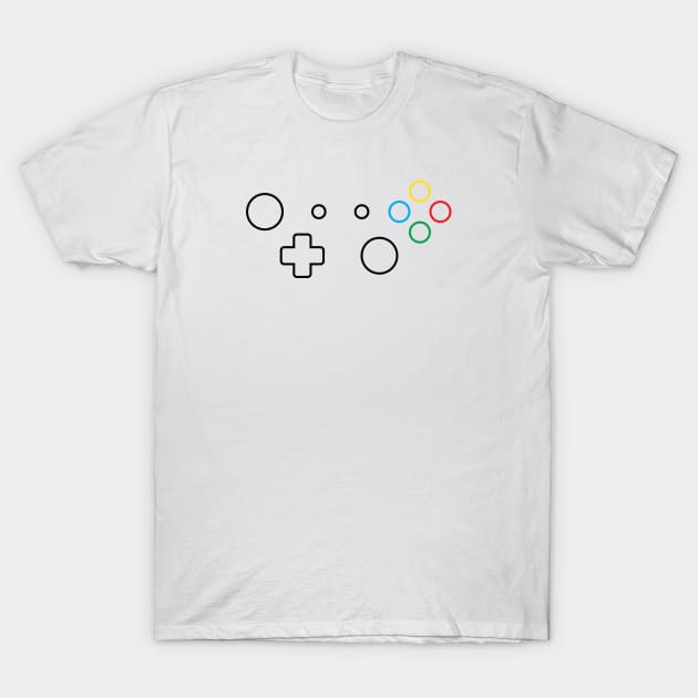 CONTROLLER BUTTON III T-Shirt by encip